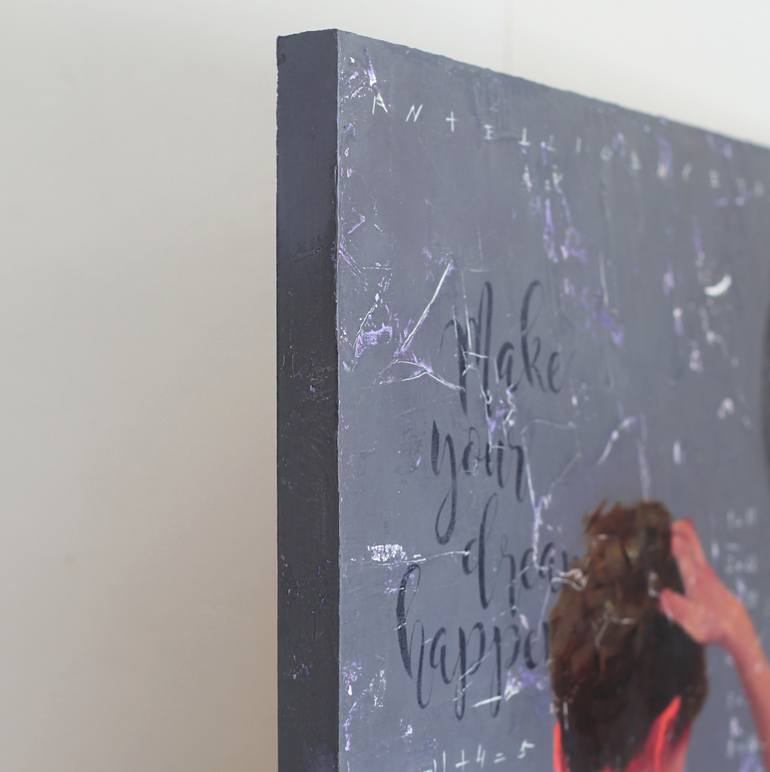 Original Figurative Children Painting by Tomasa Martin