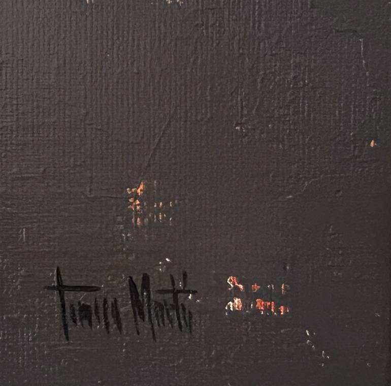 Original Conceptual Architecture Painting by Tomasa Martin