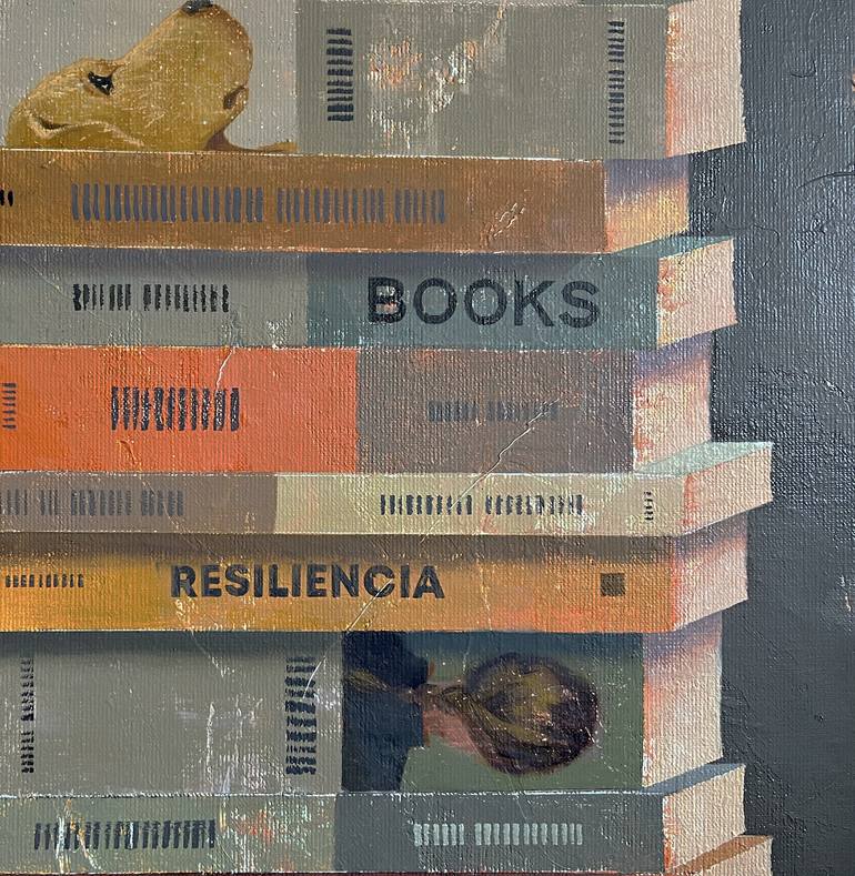 Original Conceptual Architecture Painting by Tomasa Martin