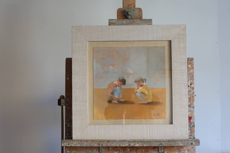 Original Figurative People Painting by Tomasa Martin