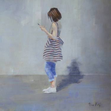 Original Figurative Women Paintings by Tomasa Martin