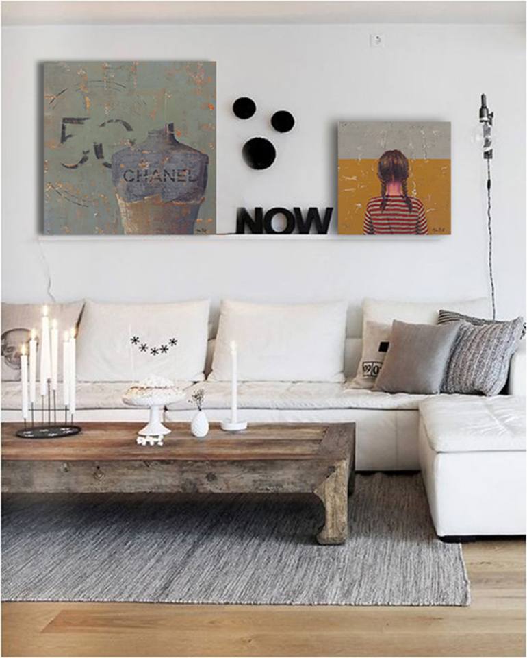 Original Figurative Pop Culture/Celebrity Painting by Tomasa Martin