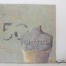 Serie Fashion / Art
Canvas /linen 55x55x1,7 cm.
This painting is a tribute to the wonderful world of fashion.
Certified painting.
S/M