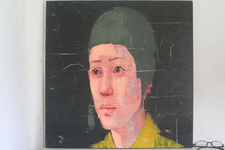 Original Figurative People Painting by Tomasa Martin