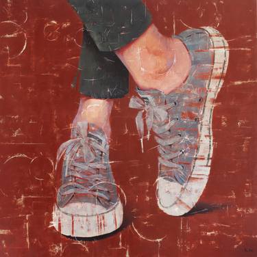 Original Figurative People Paintings by Tomasa Martin