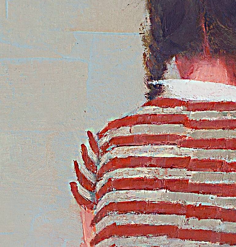 Original Conceptual People Painting by Tomasa Martin