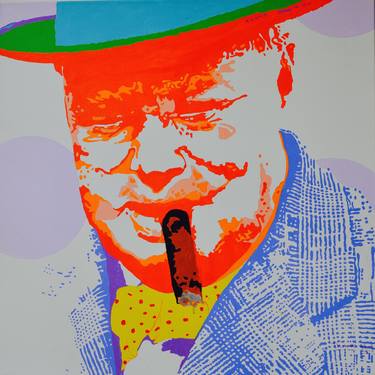 Print of Portraiture Pop Culture/Celebrity Paintings by Paul artist Name Prichard Nimmerdor Van