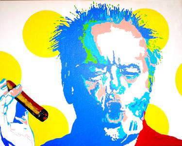 Print of Pop Art Pop Culture/Celebrity Paintings by Paul artist Name Prichard Nimmerdor Van