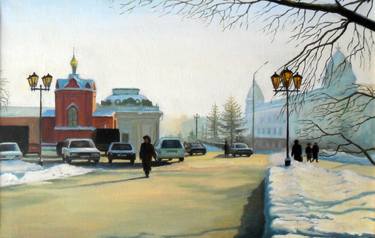 Omsk in the winter thumb