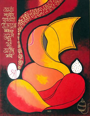 Original Abstract Culture Paintings by Richa Gallery