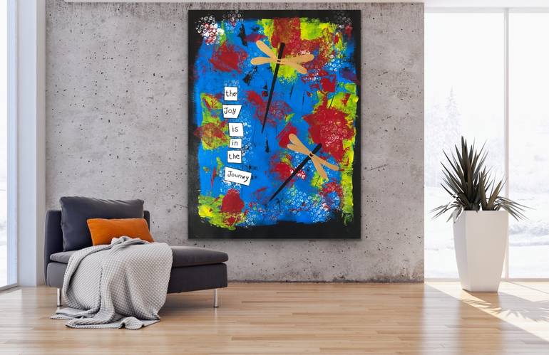 Original Art Deco Abstract Painting by Richa Gallery