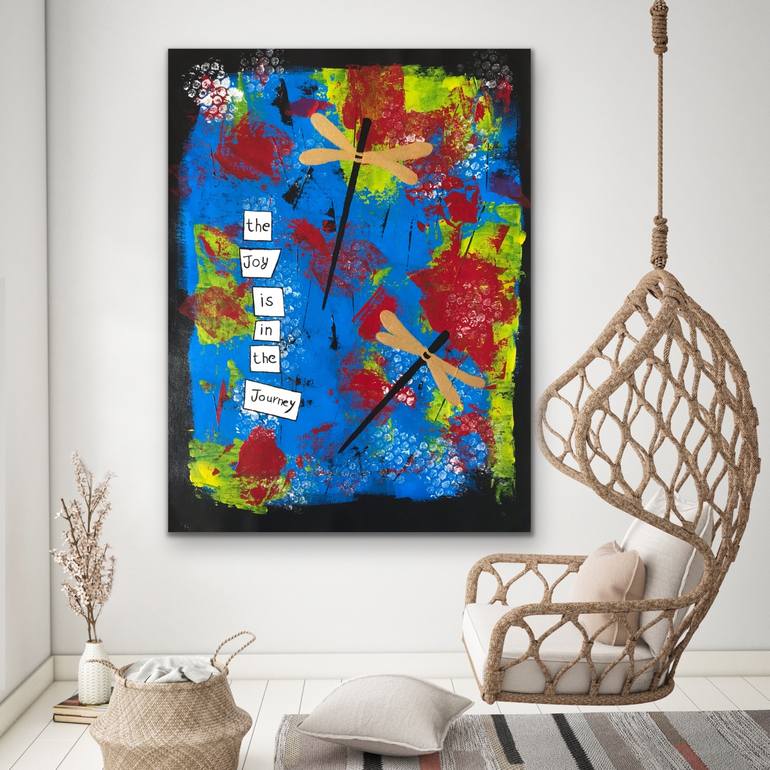 Original Art Deco Abstract Painting by Richa Gallery