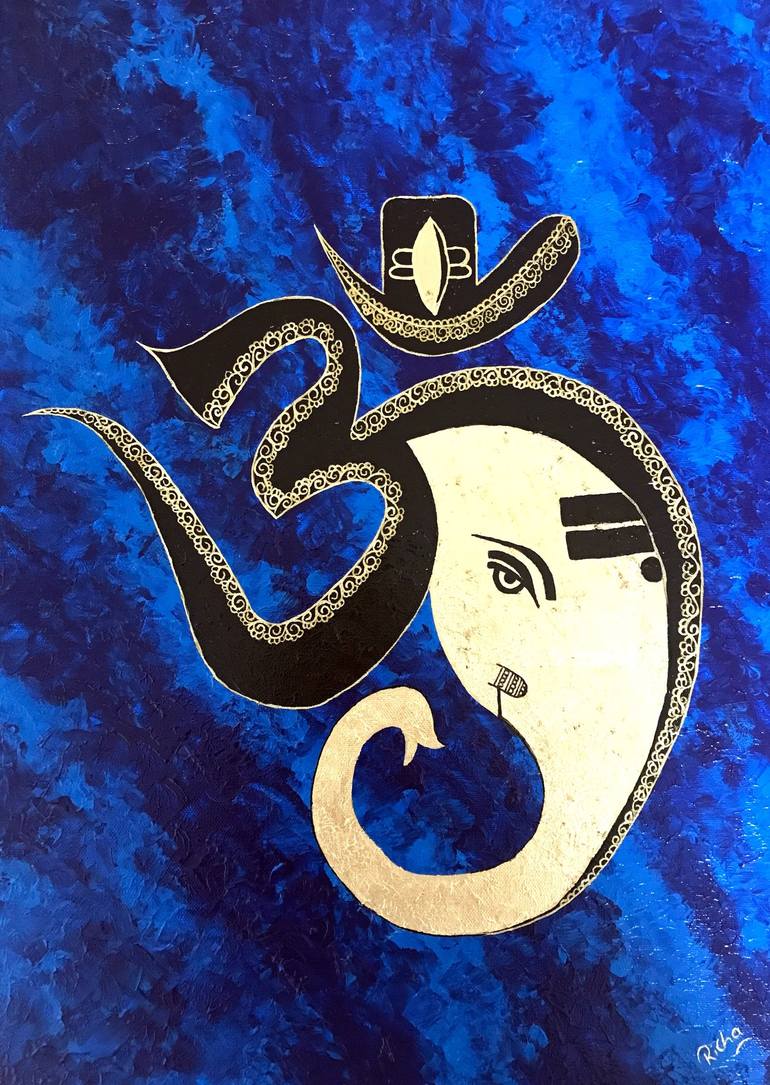 Shivnandan Painting by Richa Gallery | Saatchi Art