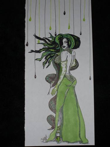 Print of Expressionism Fantasy Drawings by Catherine Fitch