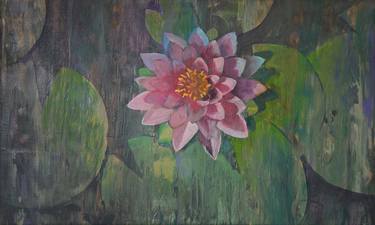 Original Fine Art Floral Paintings by Jack Pabis