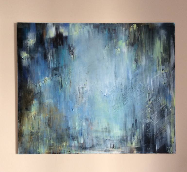 Original Abstract Painting by Hella Ridder