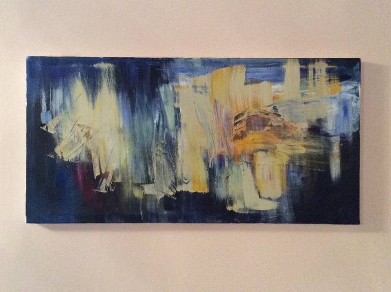 Original Abstract Painting by Hella Ridder