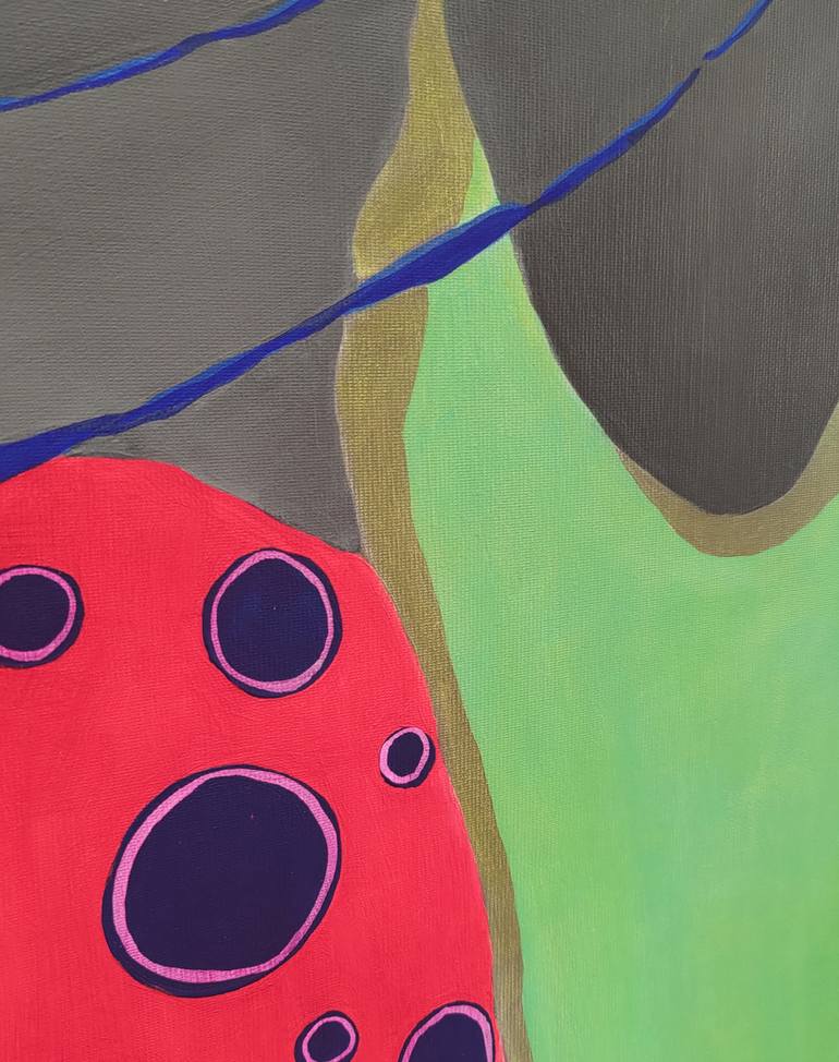 Original Contemporary People Painting by Maria Lapteva Lappy Mary