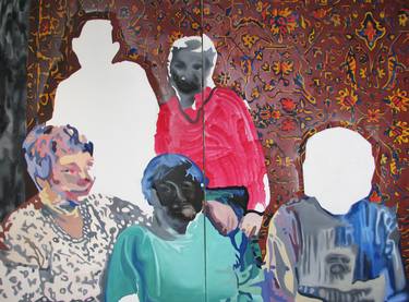 Print of Documentary Family Paintings by Maria Lapteva Sidljarevich