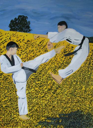 Print of Sport Paintings by Maria Sidljarevich