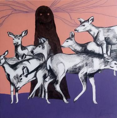 Print of Animal Paintings by Maria Sidljarevich
