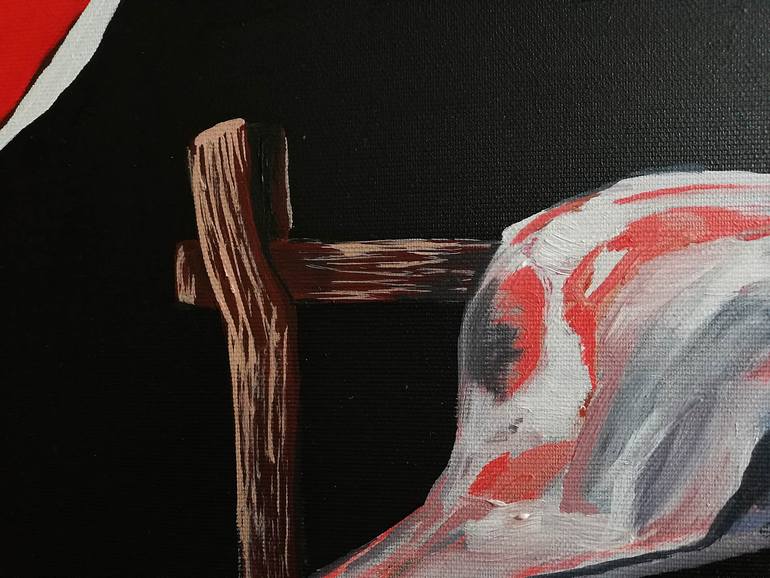 Original Figurative Fantasy Painting by Maria Lapteva