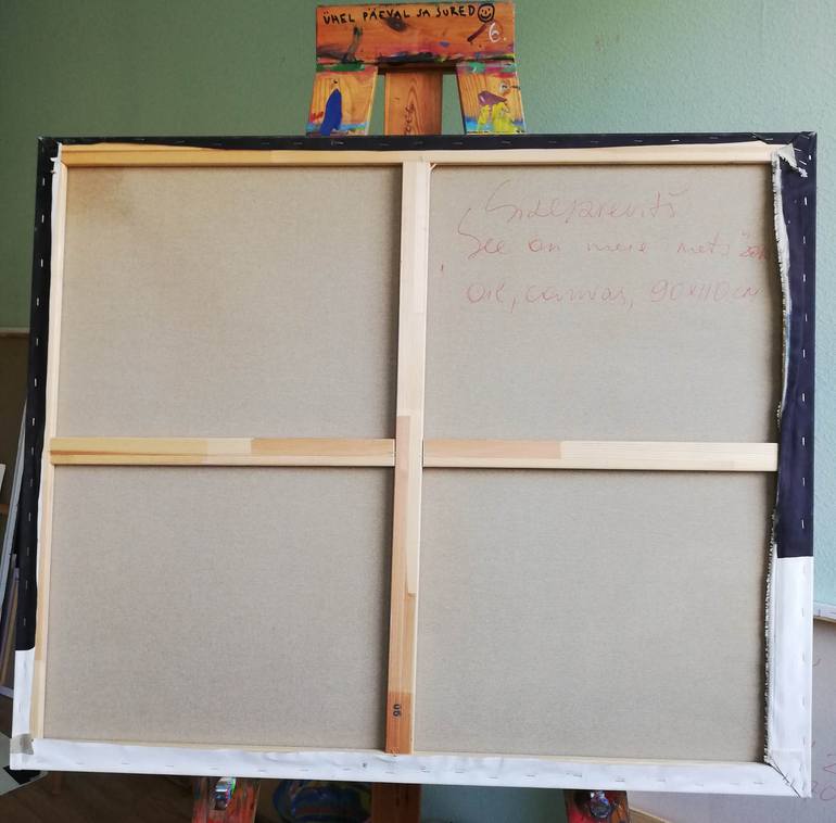 Original Figurative Fantasy Painting by Maria Lapteva