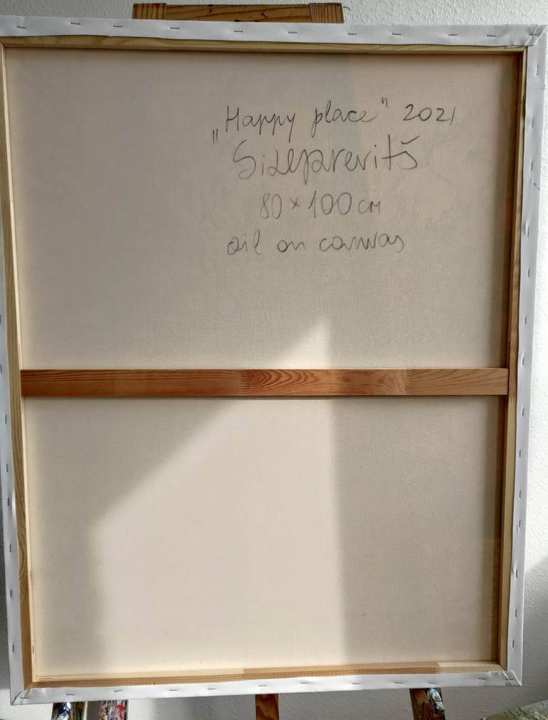 Original Impressionism Landscape Painting by Maria Lapteva