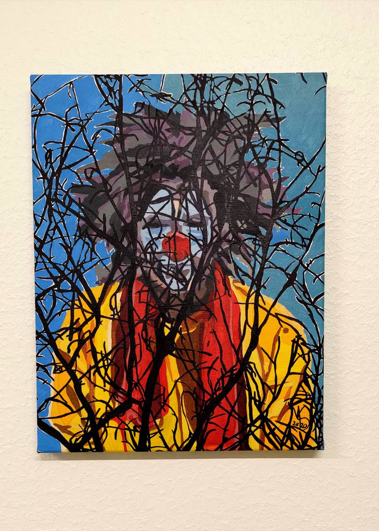 Original Contemporary People Painting by Maria Lapteva