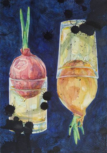 Print of Food Paintings by Anna Mamotiuk