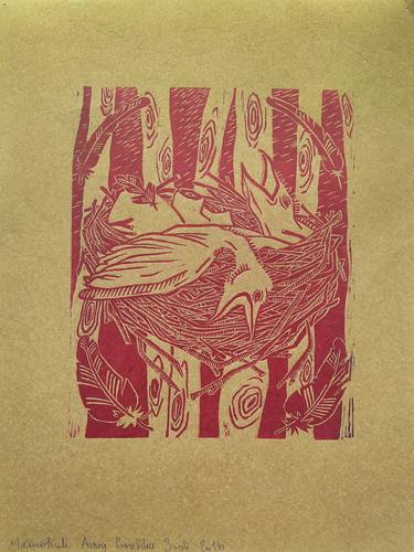 Print of Animal Printmaking by Anna Mamotiuk