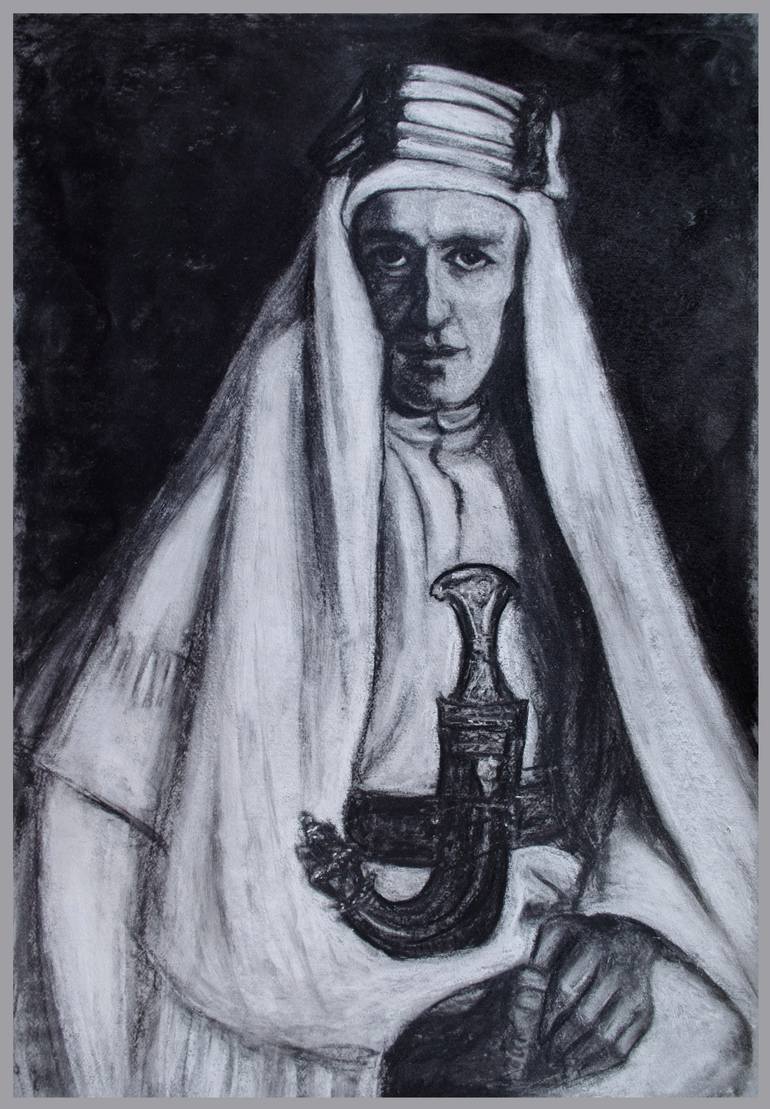 Original Black & White People Drawing by Boris Subotic