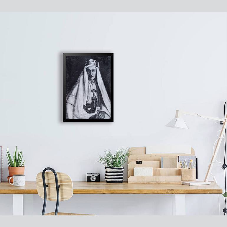 Original Black & White People Drawing by Boris Subotic