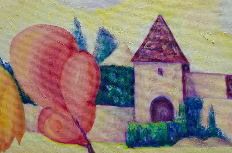 Original Impressionism Landscape Painting by Boris Subotic