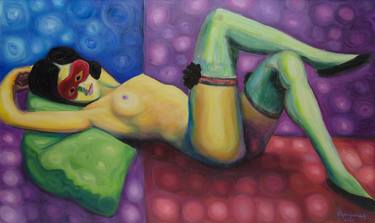 Original Figurative Nude Paintings by Boris Subotic