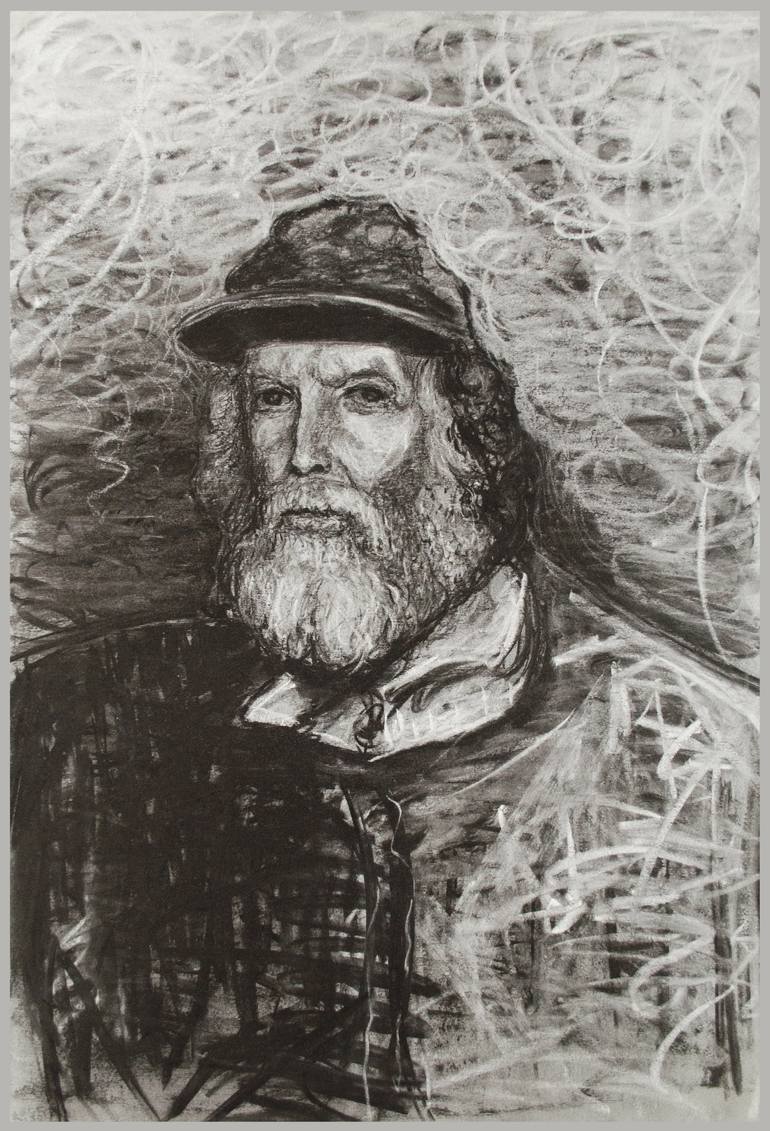Original Modernism People Drawing by Boris Subotic