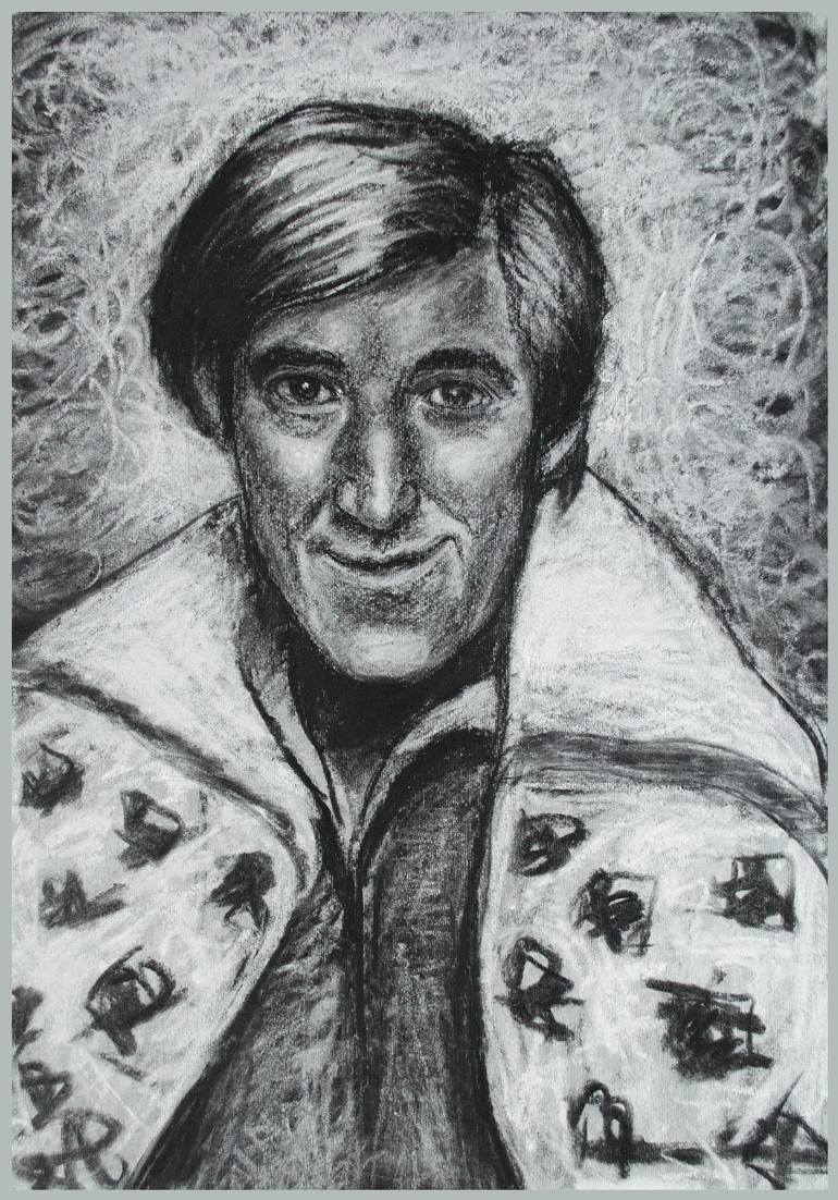 Original Portrait Drawing by Boris Subotic