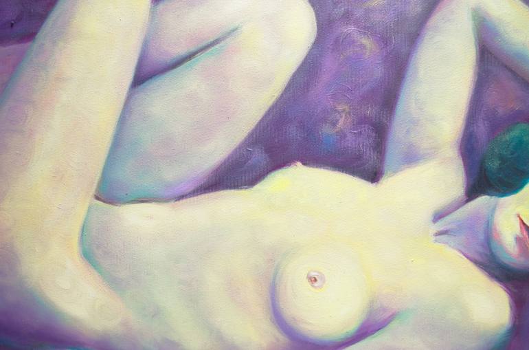 Original Modern Nude Painting by Boris Subotic