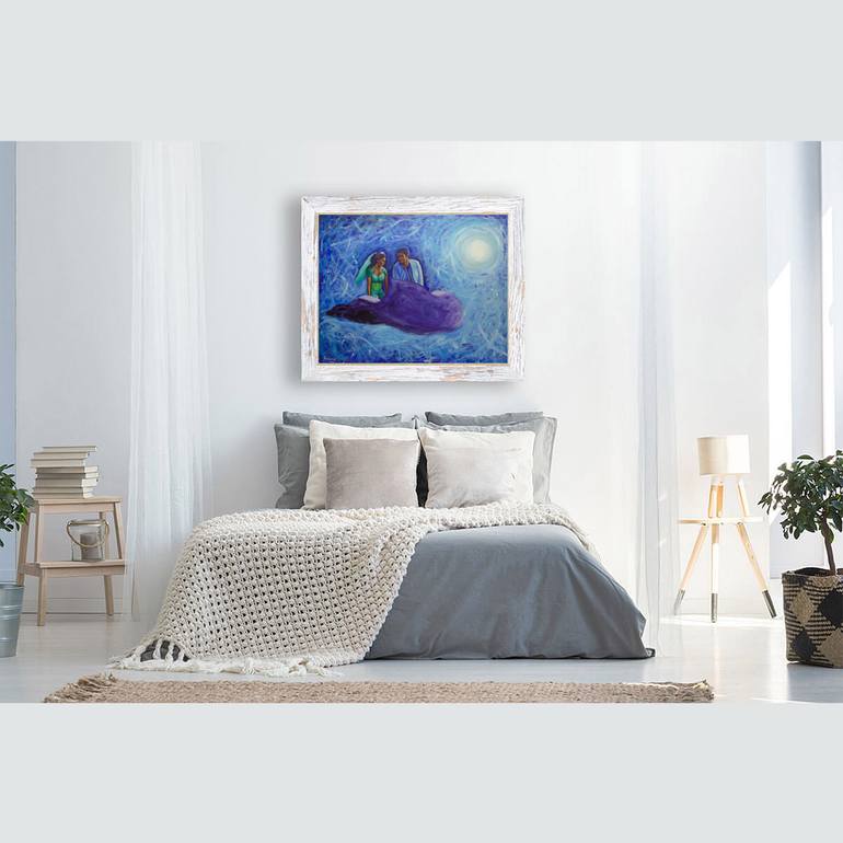Original Modernism Cinema Painting by Boris Subotic