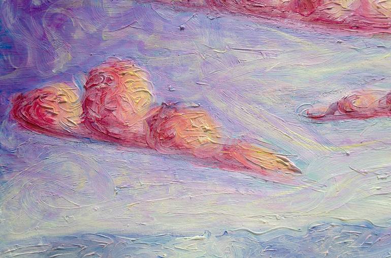 Original Modernism Landscape Painting by Boris Subotic