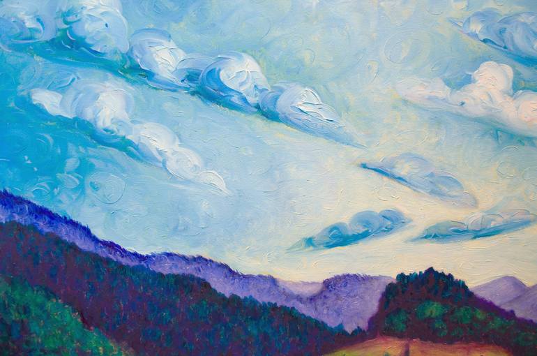 Original Impressionism Landscape Painting by Boris Subotic
