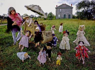 Antique dolls on location - Limited Edition of 20 thumb