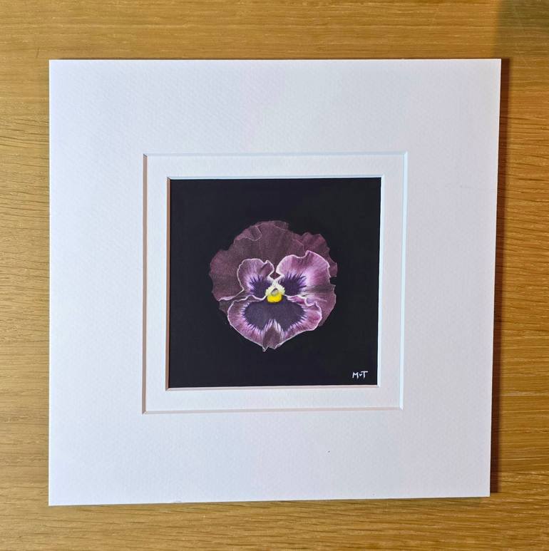 Original Figurative Floral Painting by Mieke Van Thiel