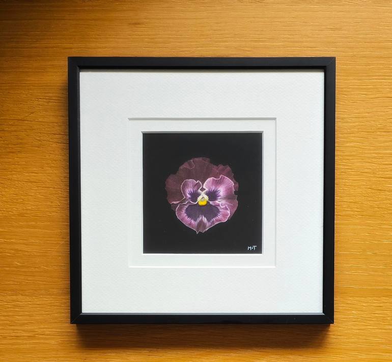 Original Figurative Floral Painting by Mieke Van Thiel