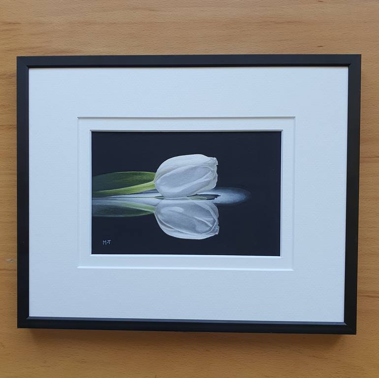 Original Realism Floral Painting by Mieke van Thiel