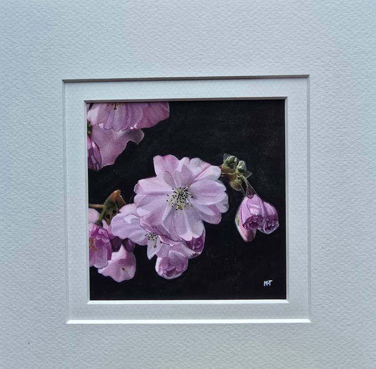 Original Figurative Floral Painting by Mieke Van Thiel