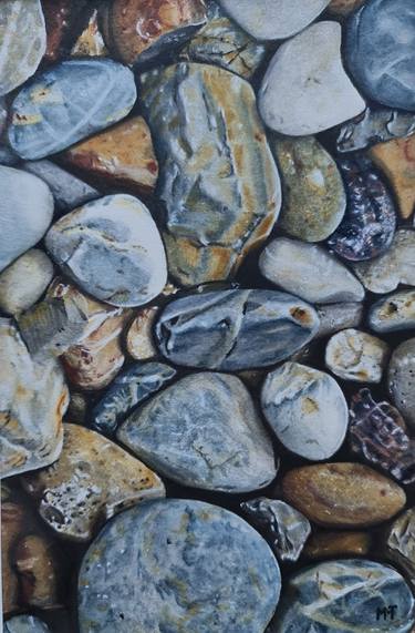 Saatchi Art Artist Mieke van Thiel; Paintings, “Stones” #art