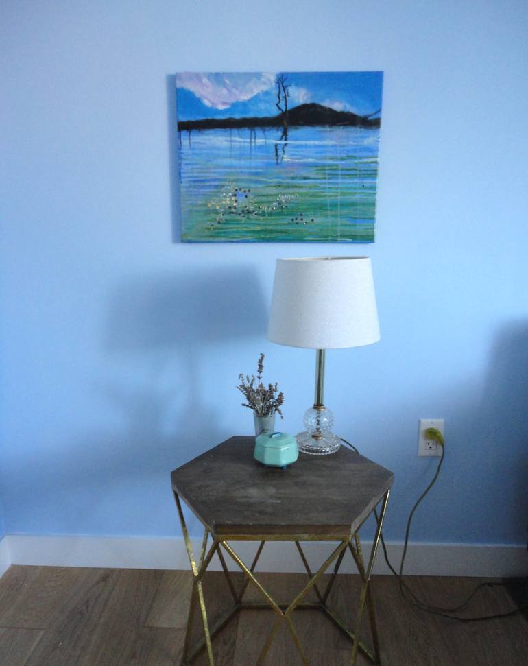Original Seascape Painting by Claire Townsend
