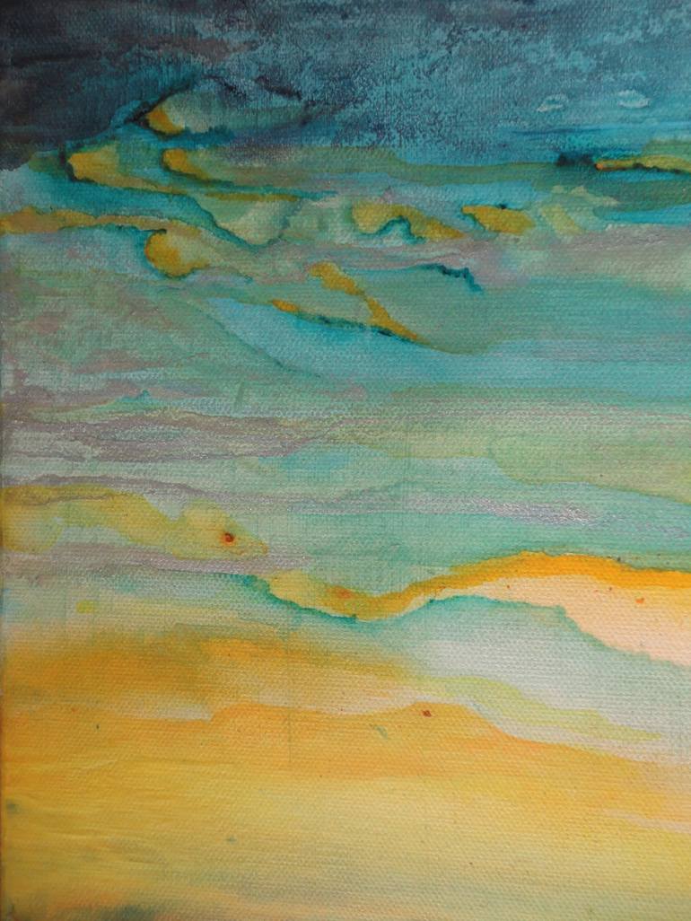 Original Landscape Abstract Painting by Claire Townsend