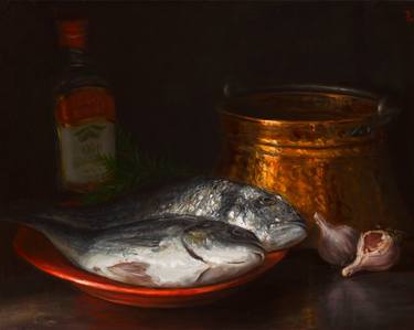 Print of Realism Still Life Paintings by Alexei Pal